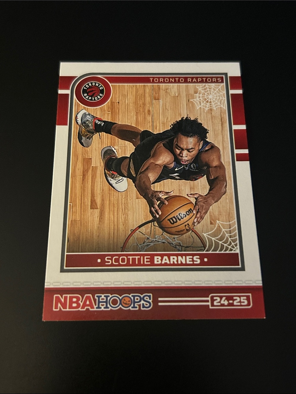 NBA Scottie Barnes Card - Red, White, Brown